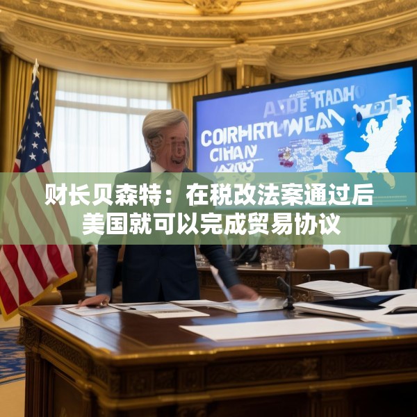财长贝森特：在税改法案通过后 美国就可以完成贸易协议