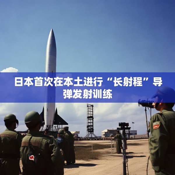 日本首次在本土进行“长射程”导弹发射训练