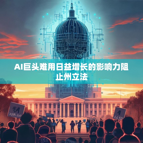 AI巨头难用日益增长的影响力阻止州立法
