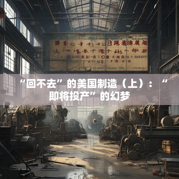 “回不去”的美国制造（上）：“即将投产”的幻梦