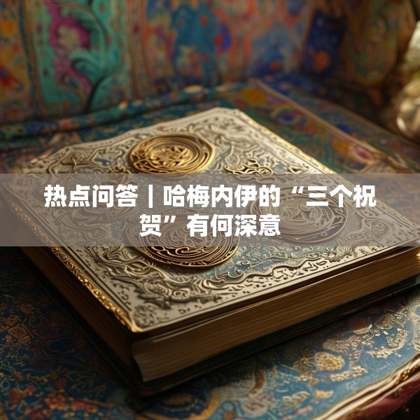 热点问答｜哈梅内伊的“三个祝贺”有何深意