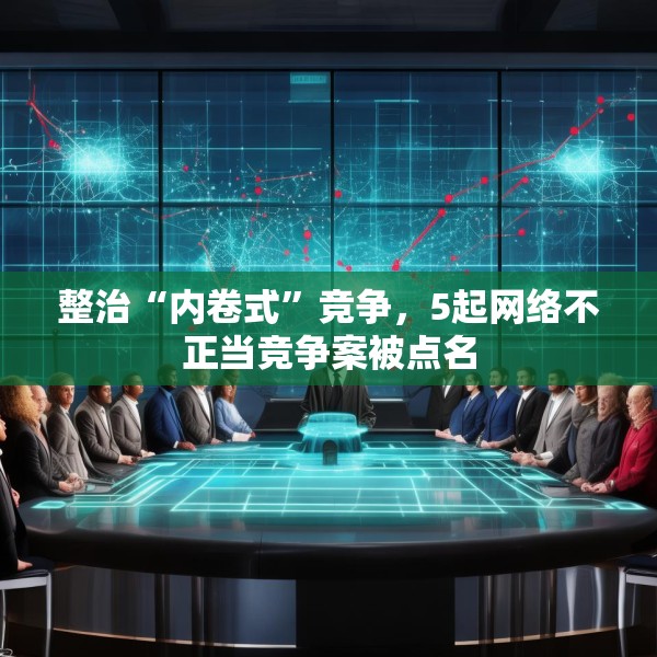 整治“内卷式”竞争，5起网络不正当竞争案被点名