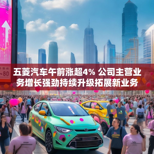 五菱汽车午前涨超4% 公司主营业务增长强劲持续升级拓展新业务