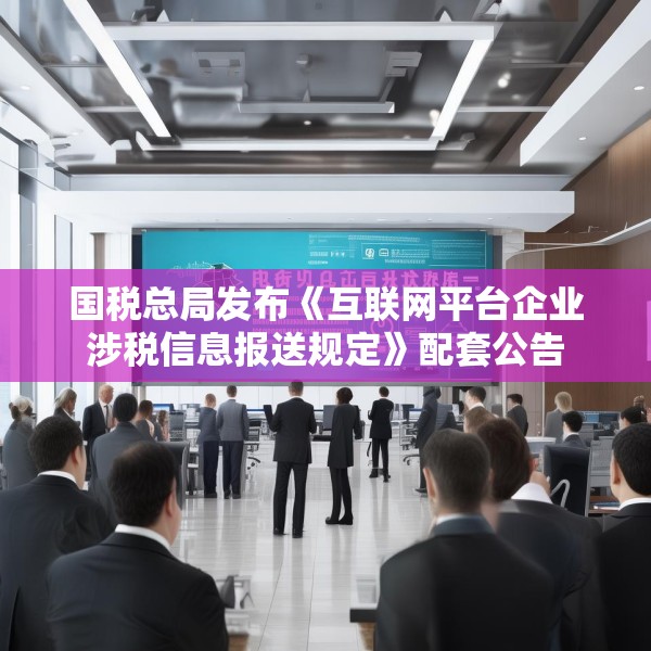 国税总局发布《互联网平台企业涉税信息报送规定》配套公告