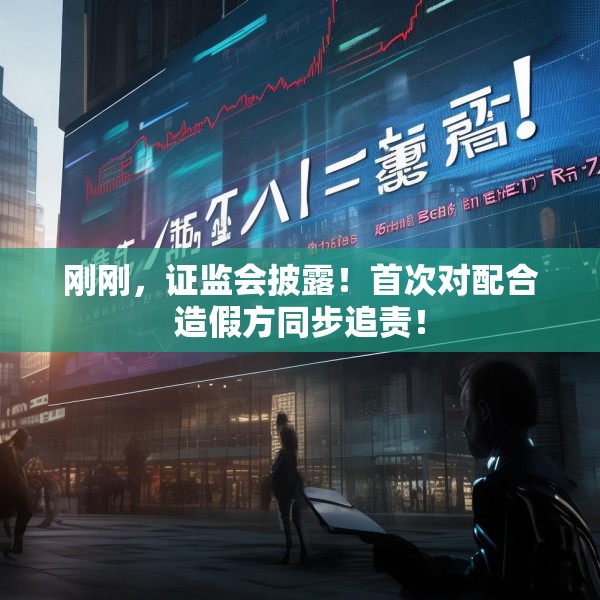 刚刚，证监会披露！首次对配合造假方同步追责！