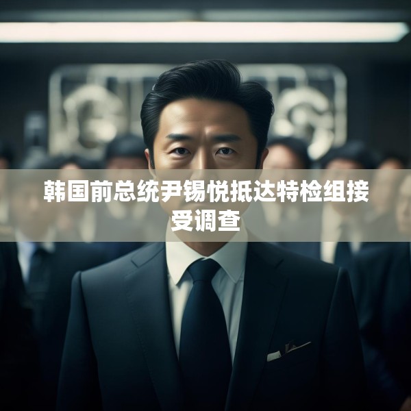 韩国前总统尹锡悦抵达特检组接受调查