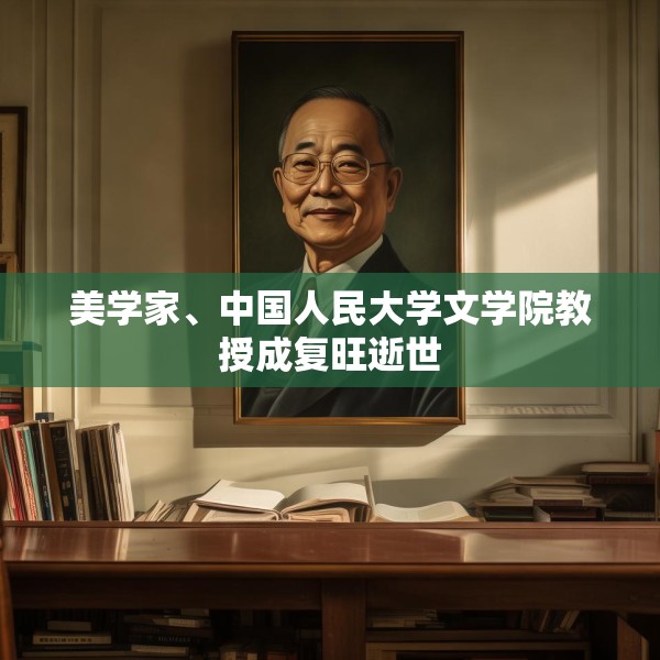 美学家、中国人民大学文学院教授成复旺逝世