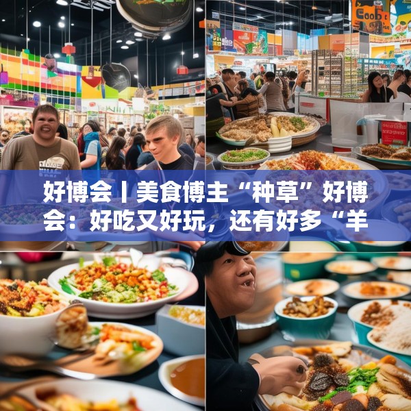 好博会丨美食博主“种草”好博会：好吃又好玩，还有好多“羊毛”可以薅