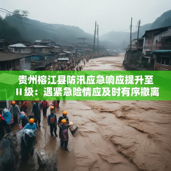 贵州榕江县防汛应急响应提升至Ⅱ级：遇紧急险情应及时有序撤离