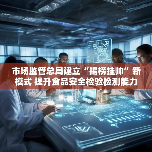 市场监管总局建立“揭榜挂帅”新模式 提升食品安全检验检测能力