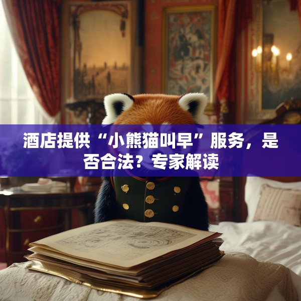 酒店提供“小熊猫叫早”服务，是否合法？专家解读