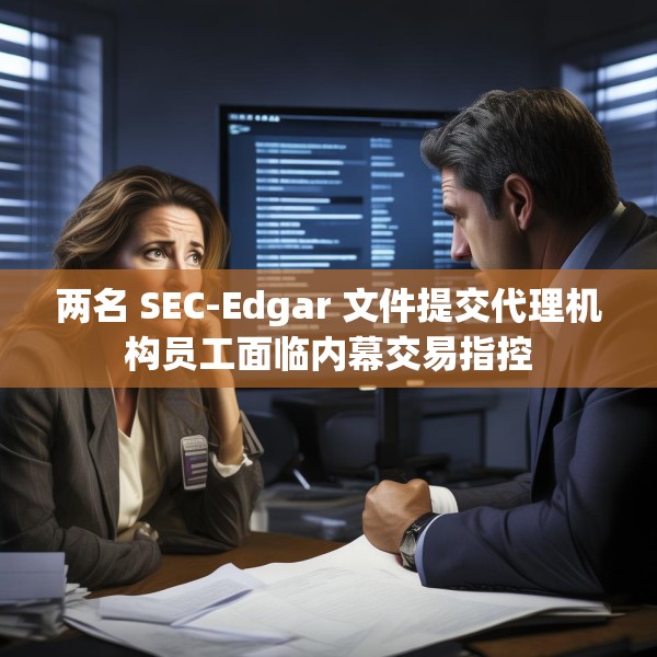 两名 SEC-Edgar 文件提交代理机构员工面临内幕交易指控