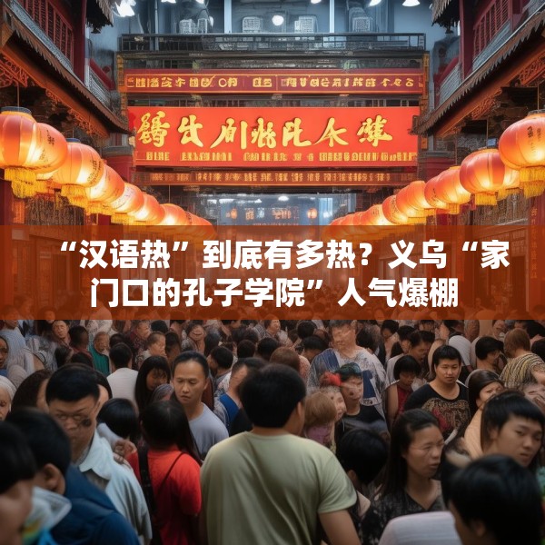 “汉语热”到底有多热？义乌“家门口的孔子学院”人气爆棚