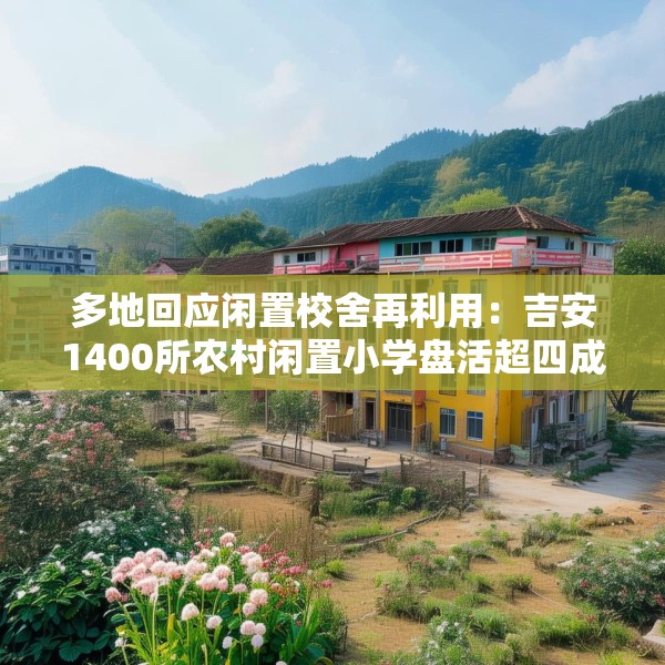 多地回应闲置校舍再利用：吉安1400所农村闲置小学盘活超四成