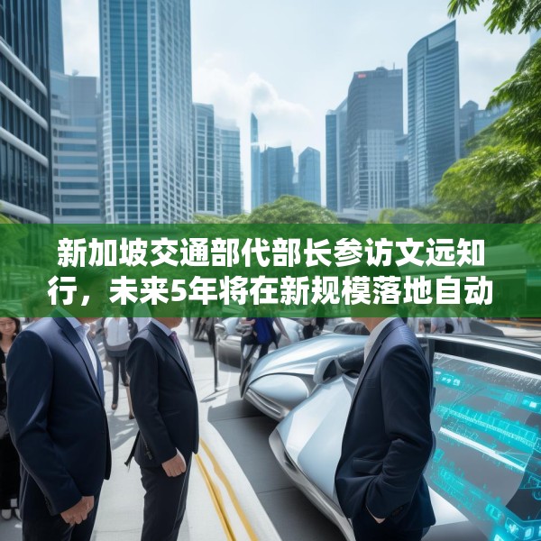 新加坡交通部代部长参访文远知行，未来5年将在新规模落地自动驾驶车辆