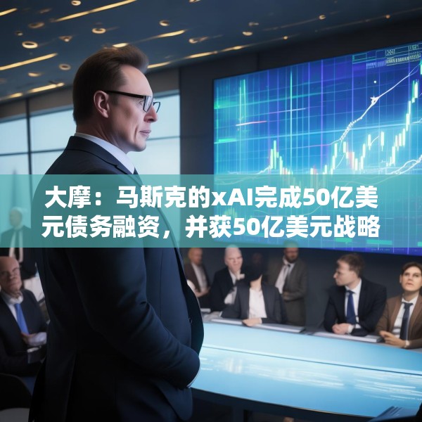 大摩：马斯克的xAI完成50亿美元债务融资，并获50亿美元战略股权投资