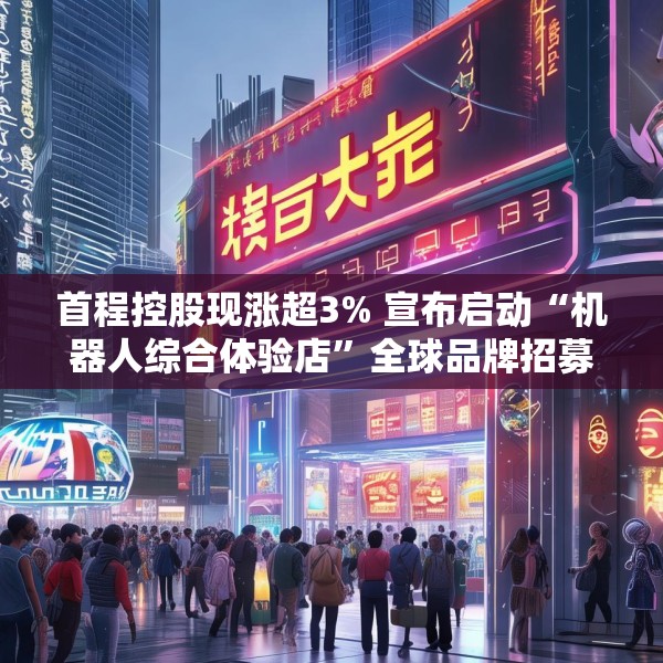 首程控股现涨超3% 宣布启动“机器人综合体验店”全球品牌招募计划