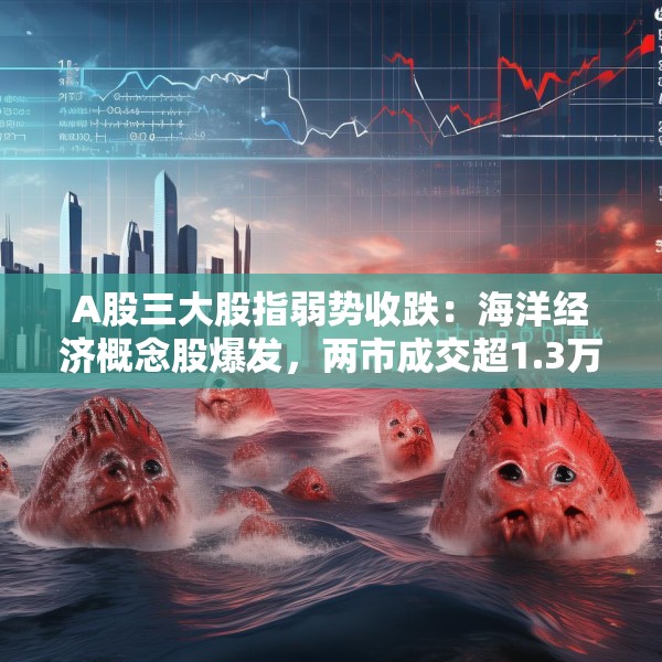 A股三大股指弱势收跌：海洋经济概念股爆发，两市成交超1.3万亿元