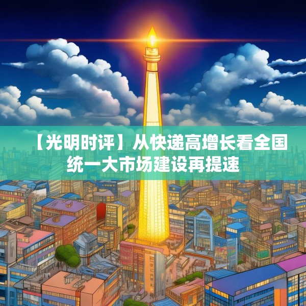 【光明时评】从快递高增长看全国统一大市场建设再提速