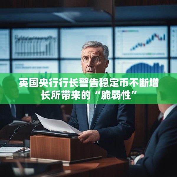 英国央行行长警告稳定币不断增长所带来的“脆弱性”