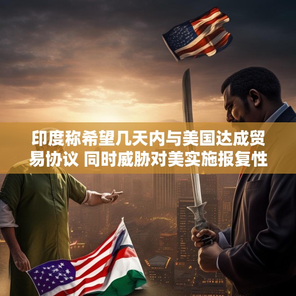 印度称希望几天内与美国达成贸易协议 同时威胁对美实施报复性关税
