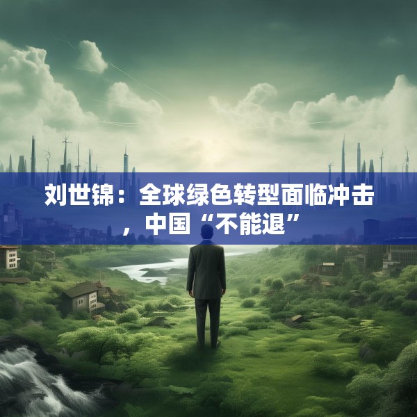 刘世锦：全球绿色转型面临冲击，中国“不能退”