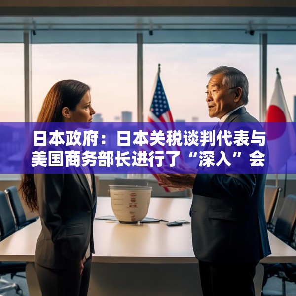 日本政府：日本关税谈判代表与美国商务部长进行了“深入”会谈