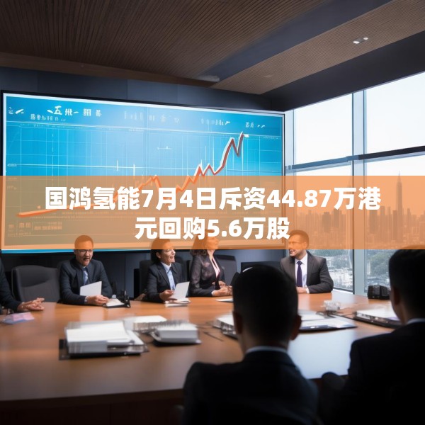 国鸿氢能7月4日斥资44.87万港元回购5.6万股