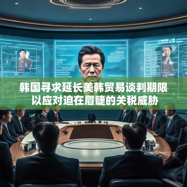 韩国寻求延长美韩贸易谈判期限 以应对迫在眉睫的关税威胁