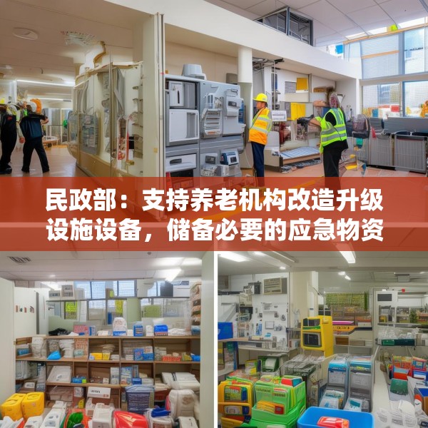 民政部：支持养老机构改造升级设施设备，储备必要的应急物资