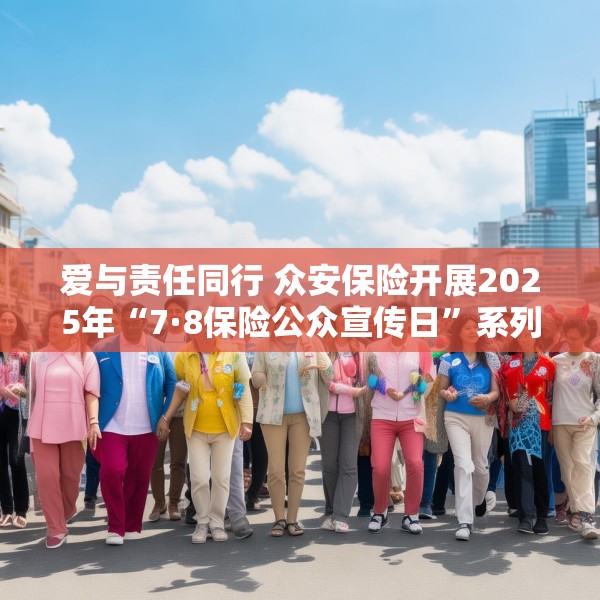 爱与责任同行 众安保险开展2025年“7·8保险公众宣传日”系列活动