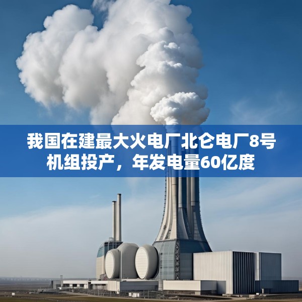 我国在建最大火电厂北仑电厂8号机组投产，年发电量60亿度
