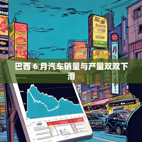 巴西 6 月汽车销量与产量双双下滑