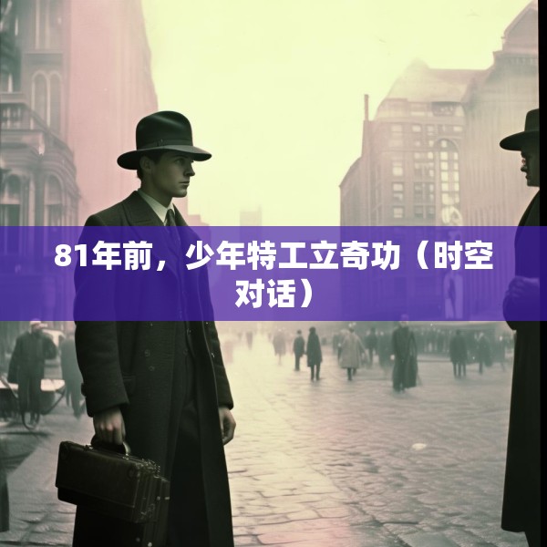 81年前，少年特工立奇功（时空对话）