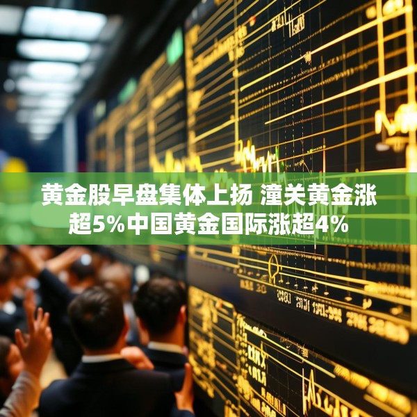 黄金股早盘集体上扬 潼关黄金涨超5%中国黄金国际涨超4%
