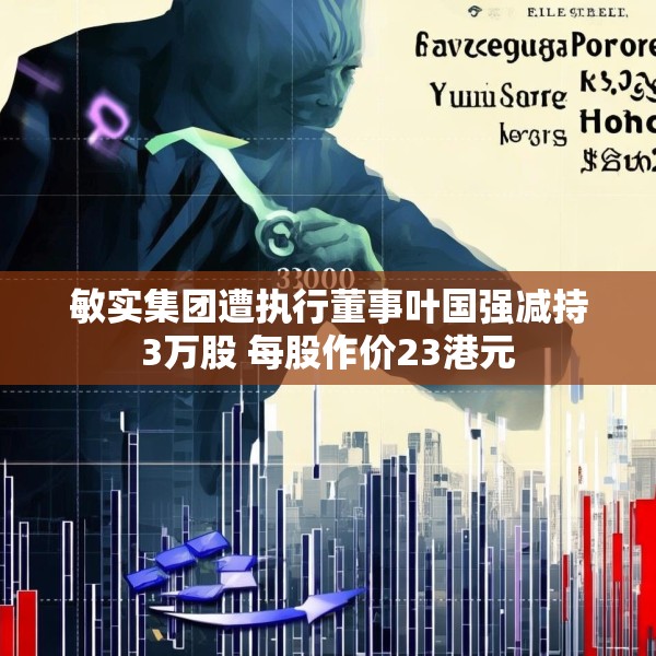 敏实集团遭执行董事叶国强减持3万股 每股作价23港元