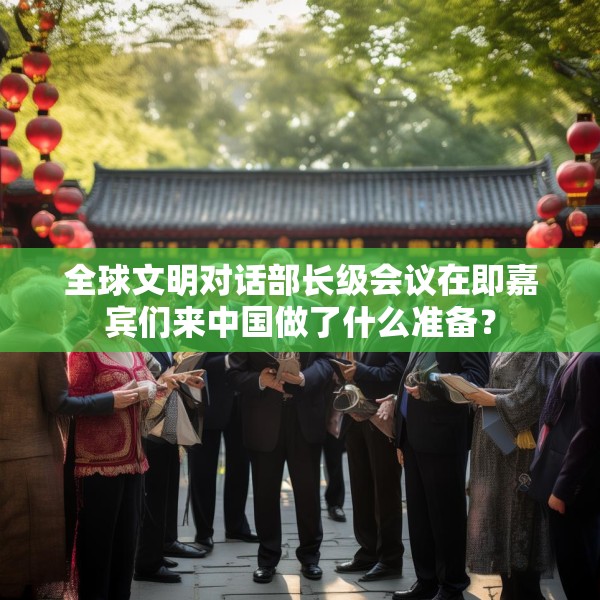 全球文明对话部长级会议在即嘉宾们来中国做了什么准备？