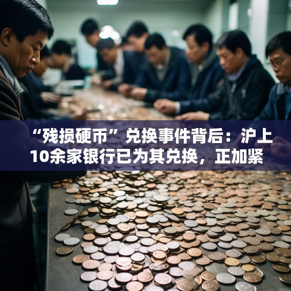 “残损硬币”兑换事件背后：沪上10余家银行已为其兑换，正加紧清点鉴别
