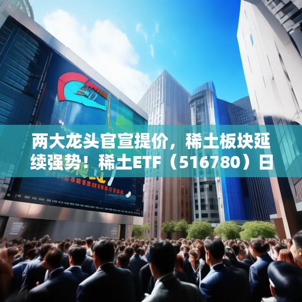 两大龙头官宣提价，稀土板块延续强势！稀土ETF（516780）日成交额创年内新高
