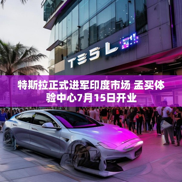 特斯拉正式进军印度市场 孟买体验中心7月15日开业
