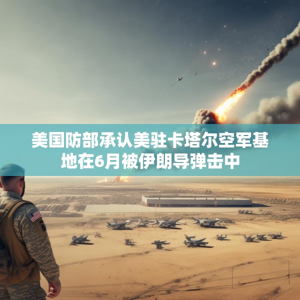 美国防部承认美驻卡塔尔空军基地在6月被伊朗导弹击中