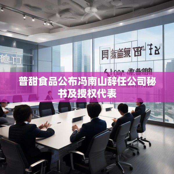 普甜食品公布冯南山辞任公司秘书及授权代表