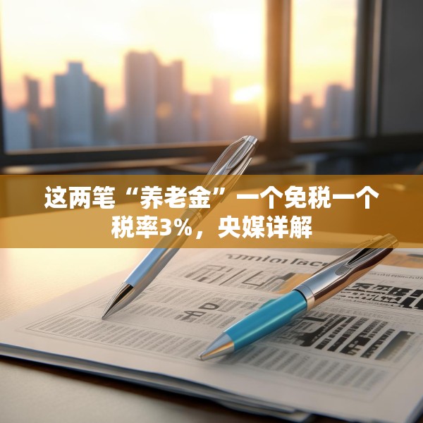 这两笔“养老金”一个免税一个税率3%，央媒详解