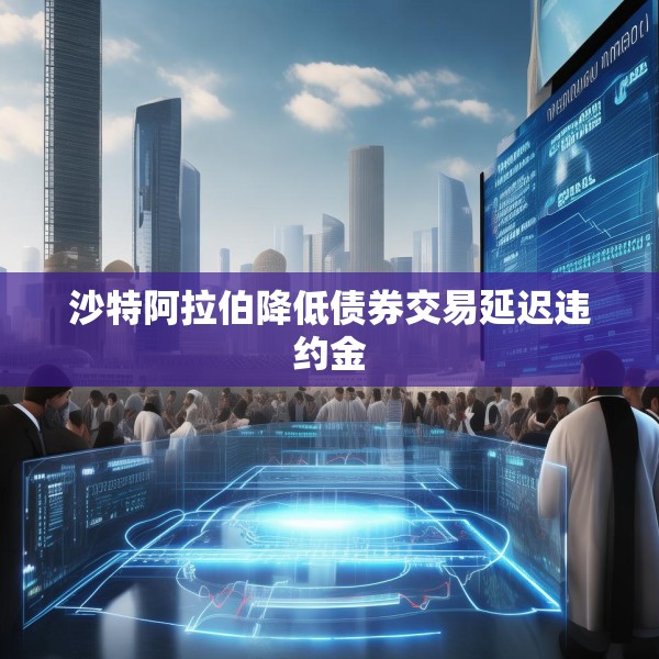 沙特阿拉伯降低债券交易延迟违约金