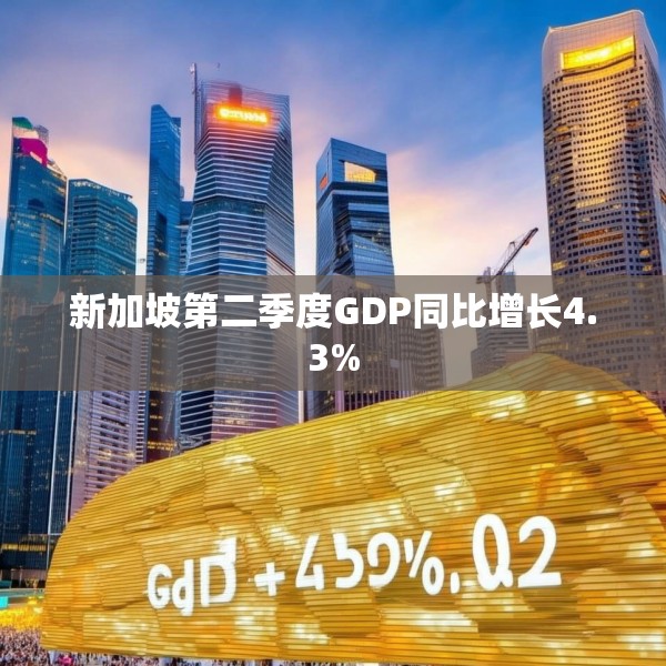 新加坡第二季度GDP同比增长4.3%
