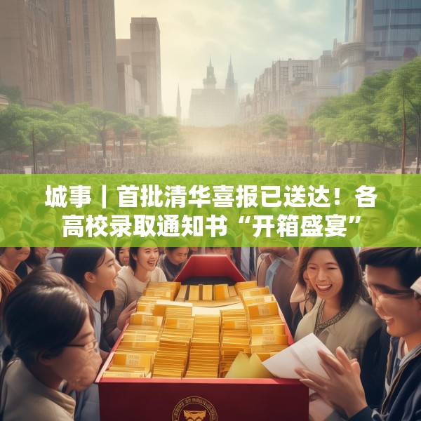 城事｜首批清华喜报已送达！各高校录取通知书“开箱盛宴”