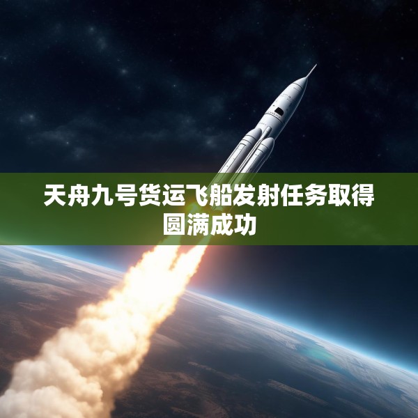 天舟九号货运飞船发射任务取得圆满成功