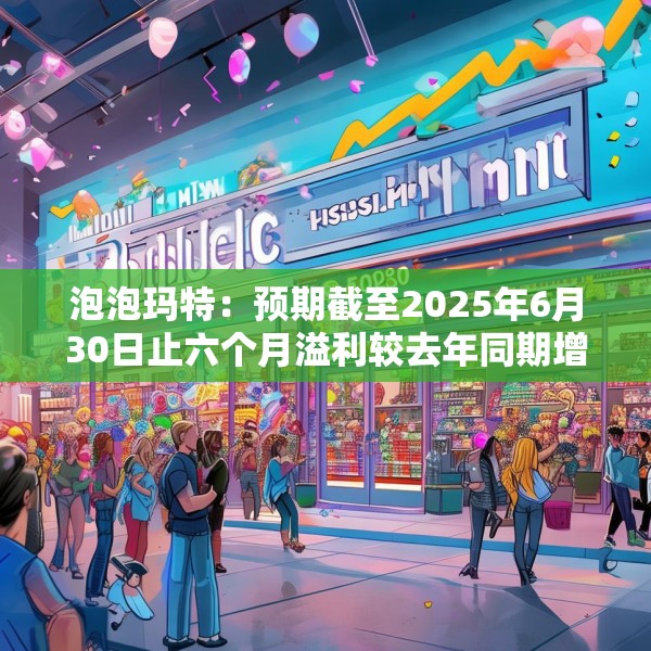 泡泡玛特：预期截至2025年6月30日止六个月溢利较去年同期增长不低于350%
