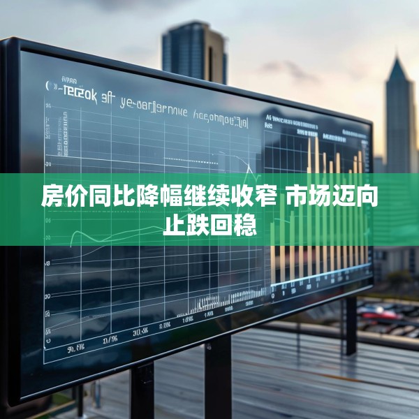 房价同比降幅继续收窄 市场迈向止跌回稳
