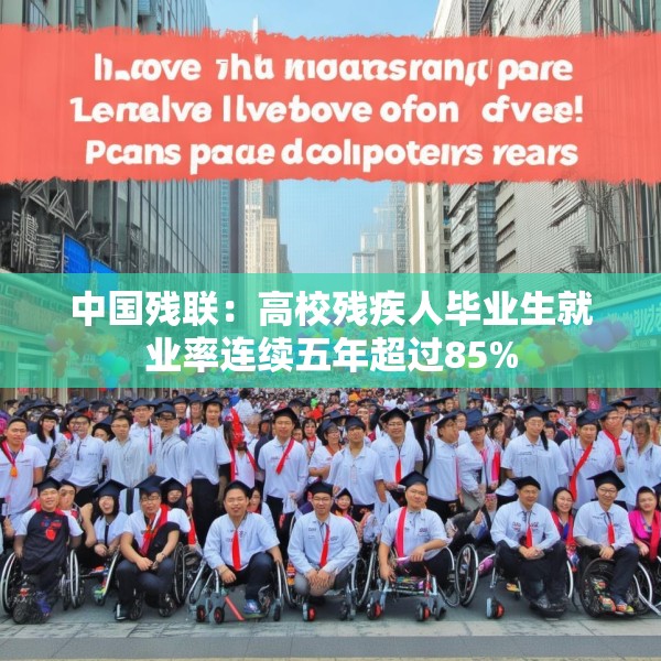 中国残联：高校残疾人毕业生就业率连续五年超过85%